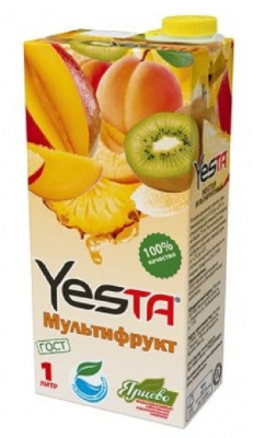 Еста Мультифрукт 1л Нектар РОССИЯ