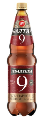 Пиво Балтика №9 8% 1.15л пэт РОССИЯ