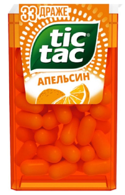 Драже Тик-Так Апельсин 16гр ИРЛАНДИЯ