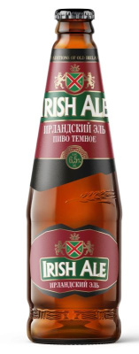 Пиво Бочкари Ирландский Эль темное фильтр 6.5% 0.44л ст. РОССИЯ