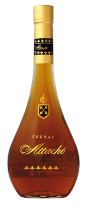 Коньяк Атташе КВ 6 лет 40% 0.5л РОССИЯ