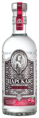 Водка Царская Клюква 40% 0.5л : Ладога РОССИЯ