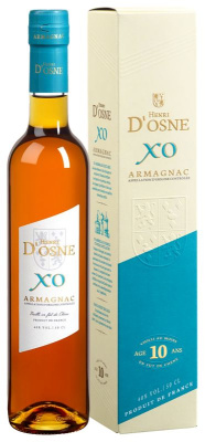 Арманьяк Анри д’Он XO Бренди 40% 0.5л П/Упак ФРАНЦИЯ