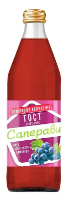 Лимонадная Фабрика №1 Саперави 0.45л Напиток среднегаз безалк РОССИЯ
