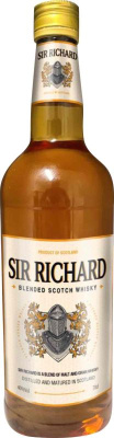 Виски СЭР РИЧАРД Scotch Blended 40% 1л ШОТЛАНДИЯ