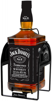 Виски ДЖЕК ДЭНИЕЛ'С Tennessee Whiskey 40% 3л П/Упак : качели США (розлив Нидерланды)