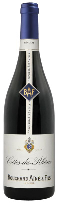 Вино Бушар Эне и Фис Кот дю Рон AOC RHONE VALLEY Красное Сухое 13.5% 0.75л ФРАНЦИЯ