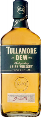 Виски ТАЛМОР ДЬЮ Irish Whiskey 40% 0.5л : ИРЛАНДИЯ
