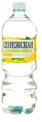 Сенежская Лимон-Мята 1л Напиток негаз безалк РОССИЯ