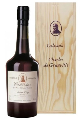 Кальвадос Шарль де Гранвиль 30 Ан 40% 0.7л дер П/Упак ФРАНЦИЯ