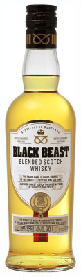 Виски БЛЭК БИСТ Scotch Blended 40% 0.5л РОССИЯ