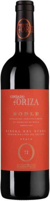 Вино Кондадо де Ориса Робле DO RIBERA del DUERO Красное Сухое 13.5% 0.75л ИСПАНИЯ