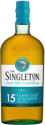 Виски СИНГЛТОН ВИСКОКУРНЯ ДАФФТАУН 15 лет Scotch Single Malt Dufftown Speyside 40% 0.7л ШОТЛАНДИЯ