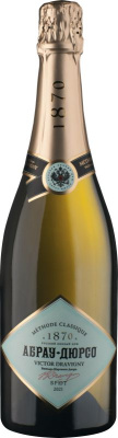Абрау Дюрсо Victor Dravigny Премиум Вино Игристое Белое Брют 12% 0.75л ВИНО РОССИИ