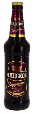 Пиво Лидское Бархатное темное пастер 4.8% 0.5л ст. БЕЛАРУСЬ