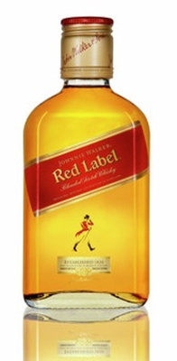 Виски ДЖОННИ УОКЕР РЭД ЛЕЙБЛ Scotch Blended 40% 0.2л ШОТЛАНДИЯ