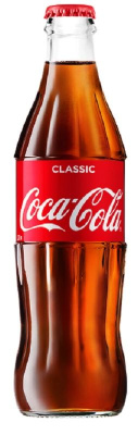 Кока-Кола 0.33л ст. Напиток сильногаз безалк ГРУЗИЯ