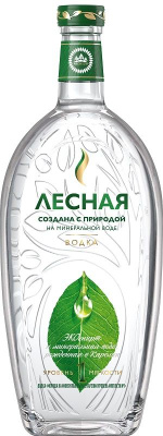 Водка Лесная Мороша Уровень мягкости №1 40% 1л РОССИЯ