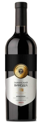 Вино Таманский Винодел Красное Сухое 10-12% 0.75л ВИНО РОССИИ