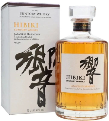 Виски ХИБИКИ Japanese Blended Whiskey 43% 0.7л П/Упак ЯПОНИЯ