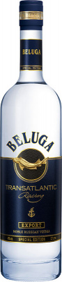 Водка Белуга Трансатлантик Рейсинг 40% 0.7л РОССИЯ
