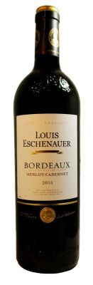 Вино Луи Эшенауэр Мерло Каберне AOC BORDEAUX Красное Сухое 12,5% 0.75л ФРАНЦИЯ