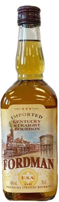 Виски ФОРДМАН Bourbon Whiskey Kentucky Straight 40% 0.7л США