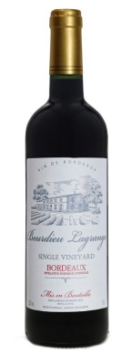 Вино Бордьё Лагранж AOC BORDEAUX Красное Сухое 12.5% 0.75л ФРАНЦИЯ