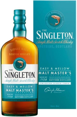 Виски СИНГЛТОН Вискокурня Даффтаун МОЛТ МАСТЕРС СЕЛЕКШЕН 3 года Scotch Single Malt DUFFTOWN SPEYSIDE 40% 0.7л ШОТЛАНДИЯ