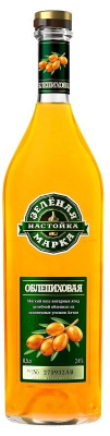 Настойка сладкая Зеленая Марка Облепиховая 24% 0.5л РОССИЯ
