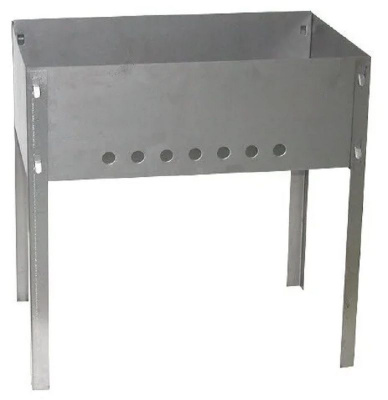 Мангал складной + 4 шампура Биотрейд РОССИЯ