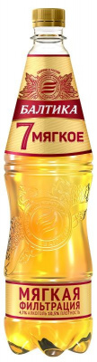 Пиво Балтика Мягкое №7  4.7% 0.95 пэт РОССИЯ