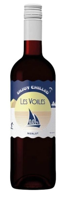 БЕЗАЛКОГОЛЬНОЕ Ле Вуаль Мерло Красное Полусладкое 0.75л ФРАНЦИЯ