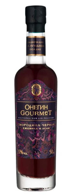 Настойка сладкая Онегин Гурмэ Черная Смородина 20% 0.05л РОССИЯ