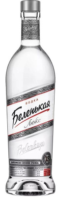 Водка Беленькая Люкс 40% 1л РОССИЯ