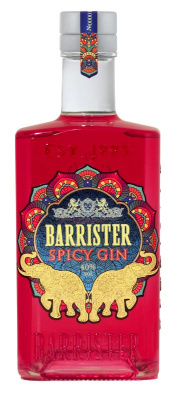 Джин БАРРИСТЕР СПАЙСИ 40% 0.7л РОССИЯ