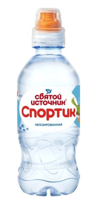 Святой Источник Спортик 0.33л Вода питьевая негаз РОССИЯ