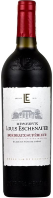 Вино Луи Эшенауэр RESERVA AOC BORDEAUX SUPERIEUR Красное Сухое 14,5% 0.75л ФРАНЦИЯ