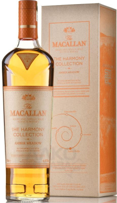 Виски МАКАЛЛАН Хармони Коллекшн- Амбер Мидоу HIGHLAND SINGLE MALT SCOTCH 44.2% 0.7л П/Упак ШОТЛАНДИЯ