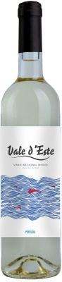 Вино Вале д`Эсте DOC VINHO VERDE Белое Сухое 8-10% 0.75л ПОРТУГАЛИЯ