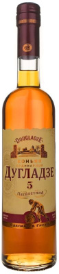 Коньяк ДУГЛАДЗЕ 5 лет 40% 0.5л ГРУЗИЯ