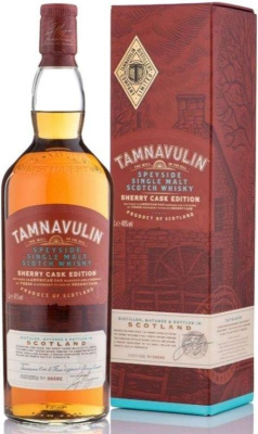 Виски ТАМНАВУЛИН Шерри Каск Scotch Single Malt SPEYSIDE 40% 0.7л П/Упак ШОТЛАНДИЯ