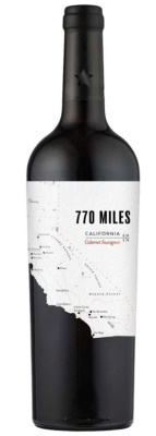 Вино 770 Миль Каберне Совиньон CALIFORNIA Красное Сухое 13% 0.75л США (розлив Франция)