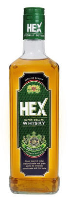 Виски ХЕКС Супер Делюкс Blended Whiskey 42.8% 0.75л ИНДИЯ