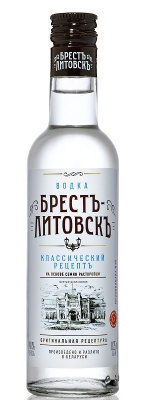 Водка Брестъ-Литовскъ Классический Рецептъ 40% 0.25л БЕЛАРУСЬ