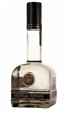 Водка Легенда Кремля 40% 0.5л РОССИЯ