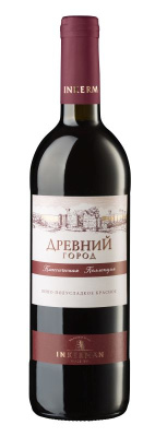 Вино Инкерман Древний Город Классическая Коллекция Красное Полусладкое 12-13% 0.75л ВИНО РОССИИ