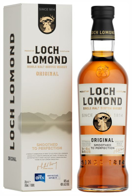 Виски ЛОХ ЛОМОНД Ориджинал Scotch Single Malt HIGHLAND 40% 0.7л П/Упак ШОТЛАНДИЯ