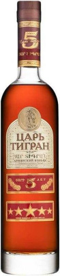 Коньяк Царь Тигран 5 лет 40% 0.5л АРМЕНИЯ