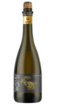 Эндемы Ареал Совиньон Вино Игристое Белое Брют 10-13% 0.75л ВИНО РОССИИ